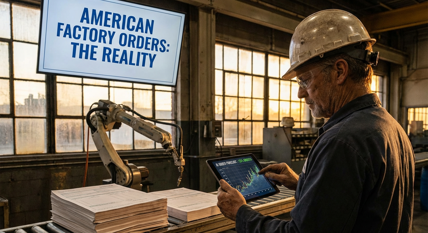 De Werkelijkheid van Amerikaanse Fabrieksbestellingen: Waarom Kunstmatige Intelligentie de Ontbrekende Katalysator voor Economische Groei Is