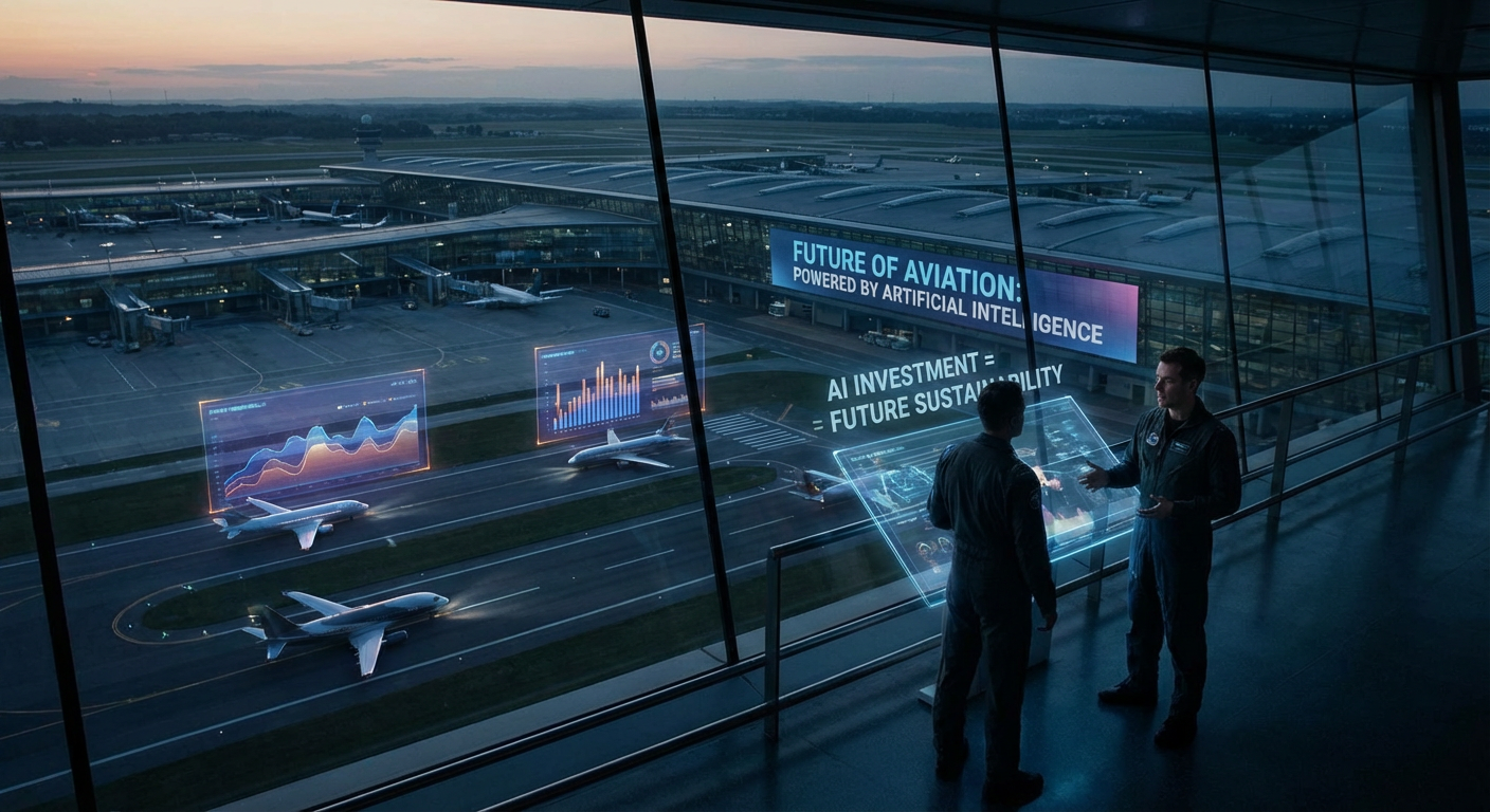 Waarom de Toekomst van Luchtvaartmaatschappijen Crucaal Afhangt van Investeringen in Kunstmatige Intelligentie