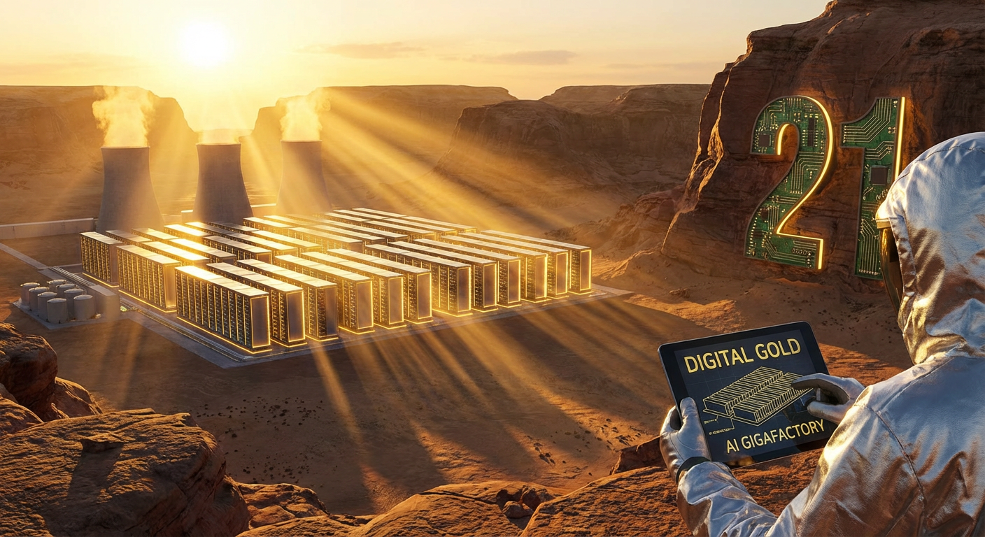Het Digitale Goud: Waarom AI Gigafactories de Echte Schat van de 21e Eeuw Zijn