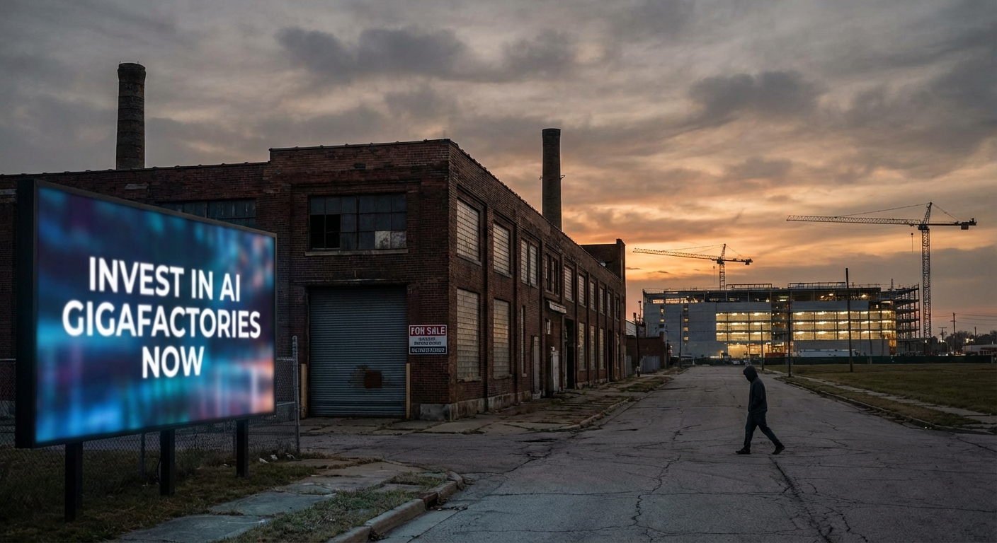 De Amerikaanse Industriële Vertraging Versterkt de Urgente Behoefte aan Investering in Kunstmatige Intelligentie en AI Gigafabrieken