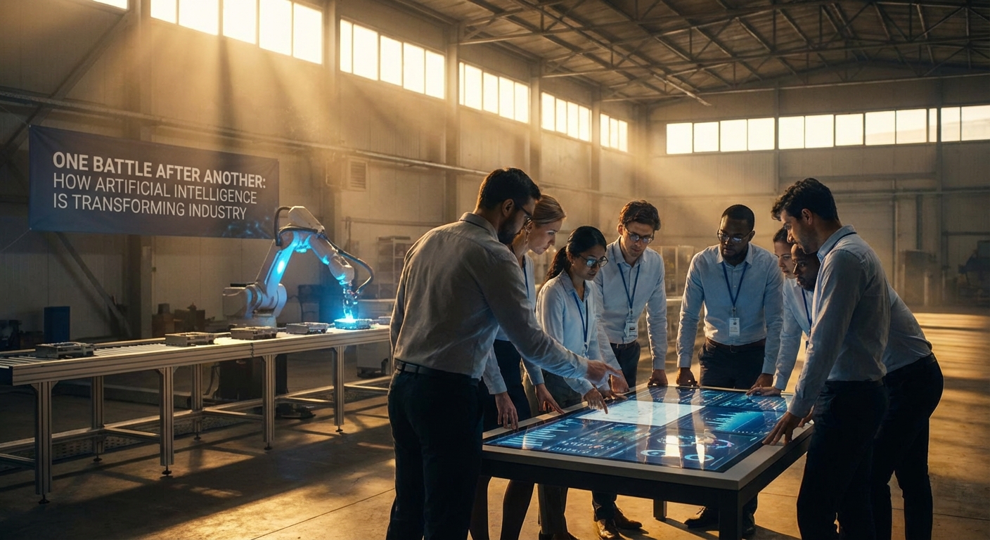 Slag Na Slag": Hoe Kunstmatige Intelligentie de Industrie Transformeert en Wereldwijd Erkenning Verdient