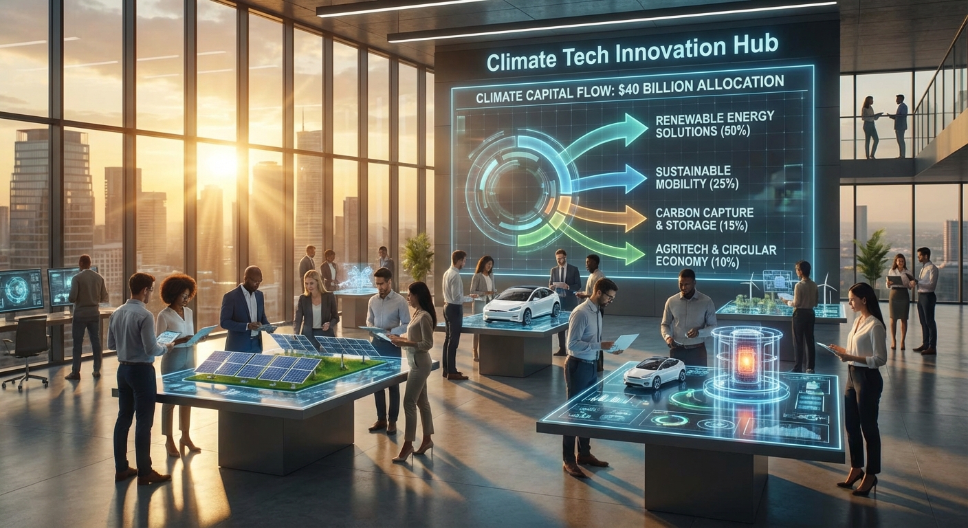 De 40 miljard in risicokapitaal voor klimaattechnologie: een gemiste kans voor Kunstmatige Intelligentie